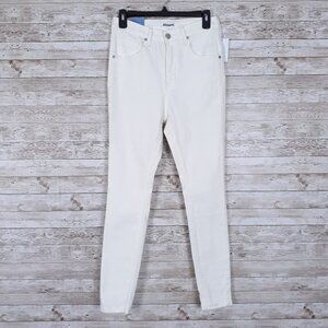 Abound Womens Jeans Size 29 High Rise Skinny White 661A